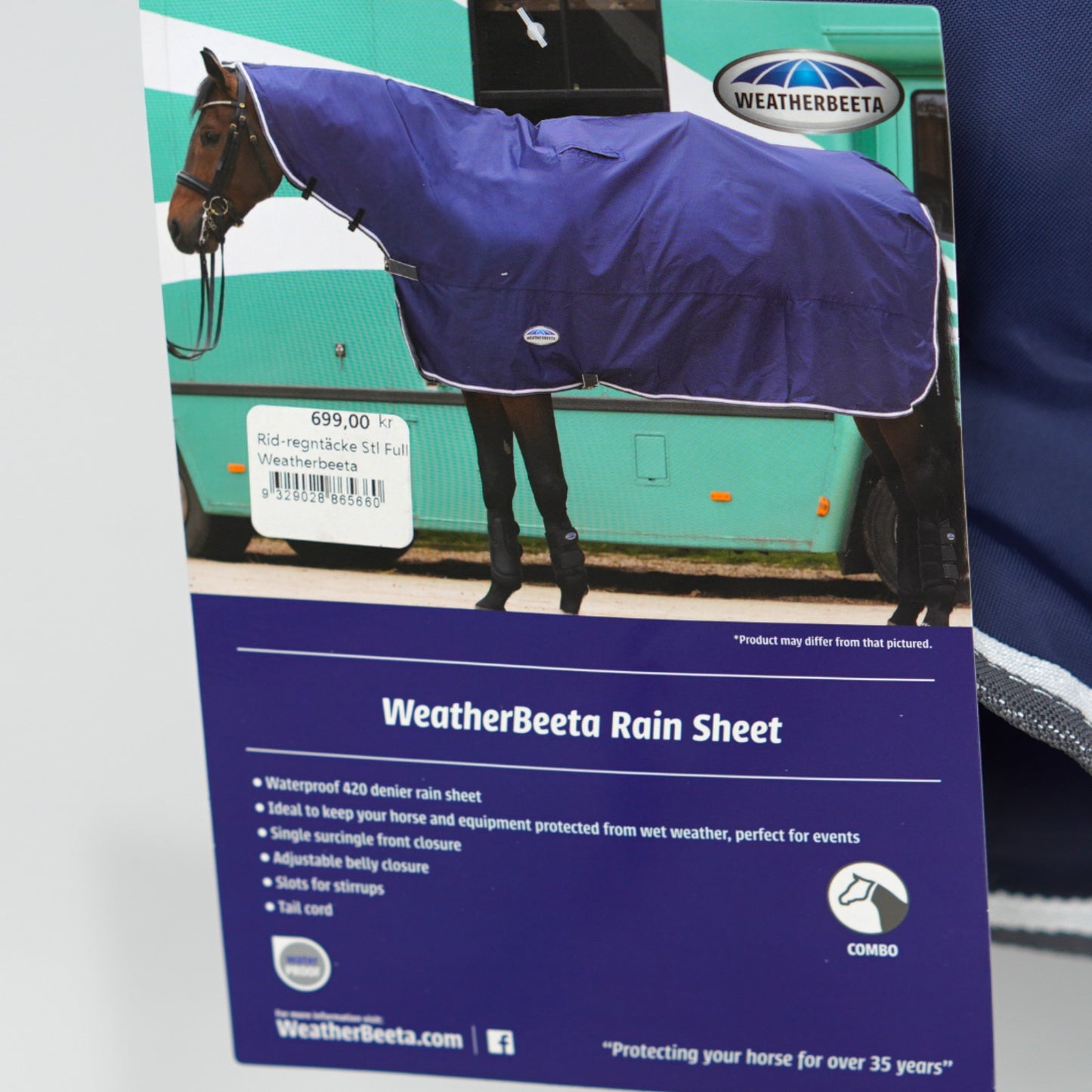 Ridregntäcke | Full