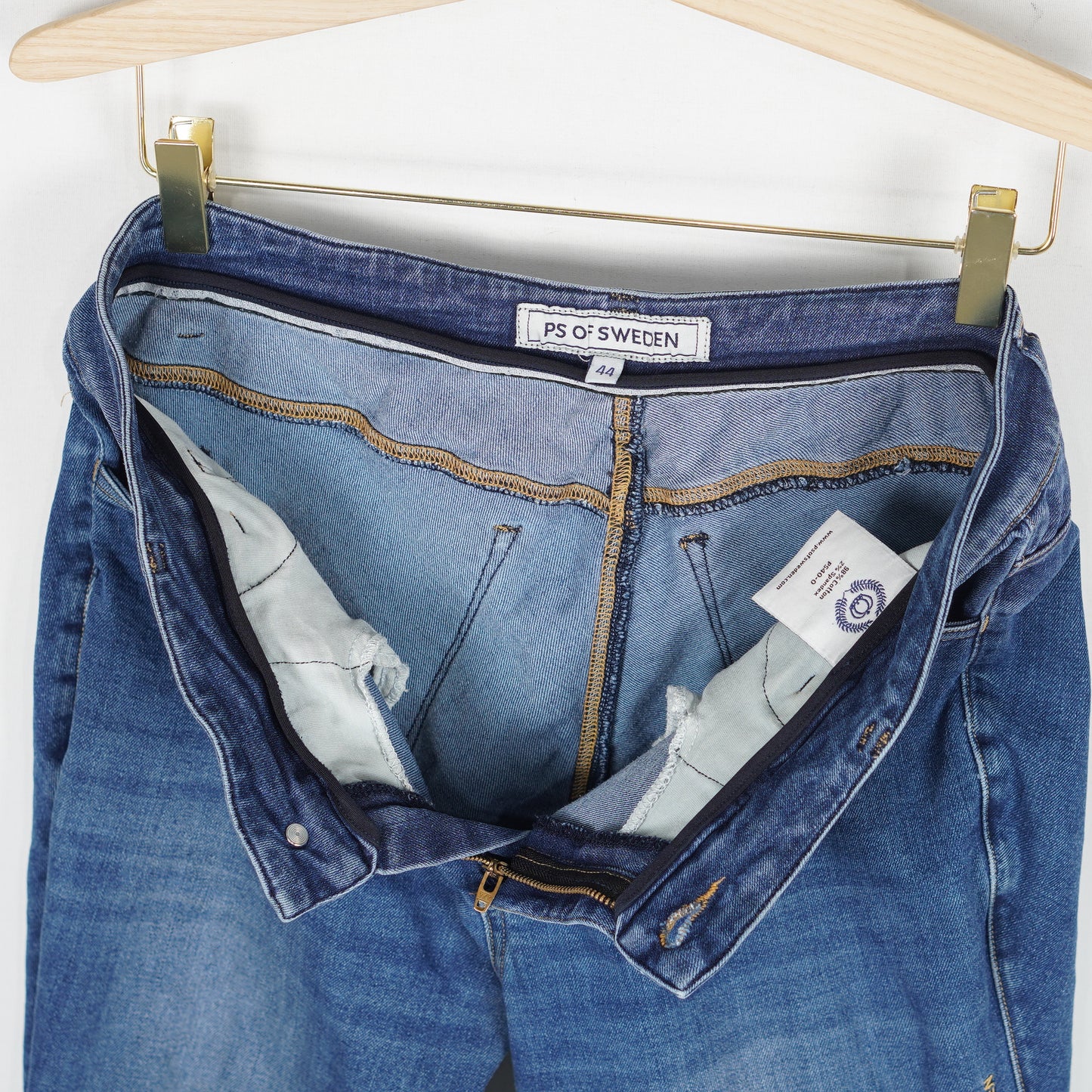 Ridbyxor Denim Halvskodda | 44