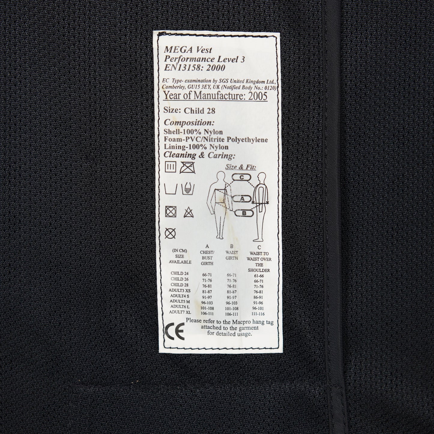 Säkerhetsväst Mega | C-L