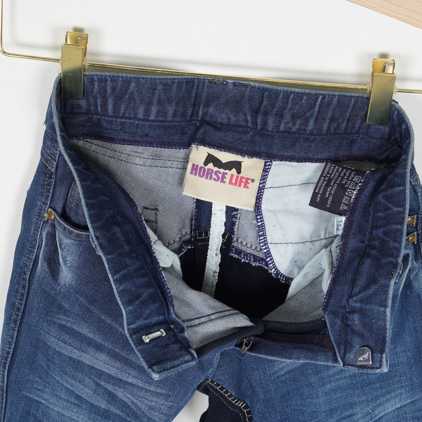 Ridbyxor Helskodda Jeans | 152 - Horselife - Helskodda ridbyxor - Equipement