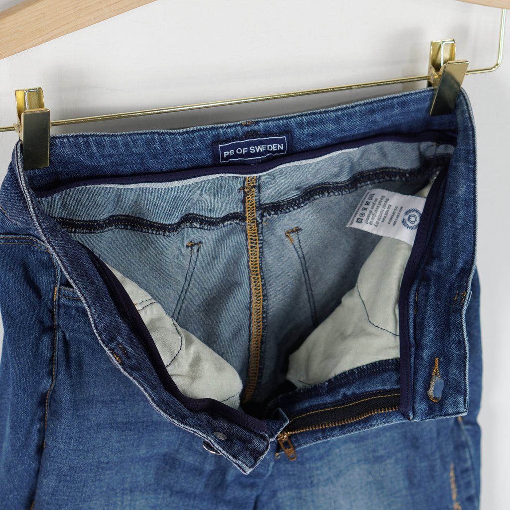 Ridbyxor Denim Halvskodda | 36