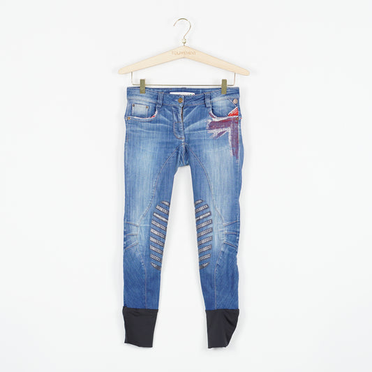 Ridbyxor Denim Halvskodda | 34