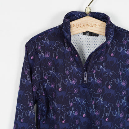 Ridtröja Halfzip | 134/140