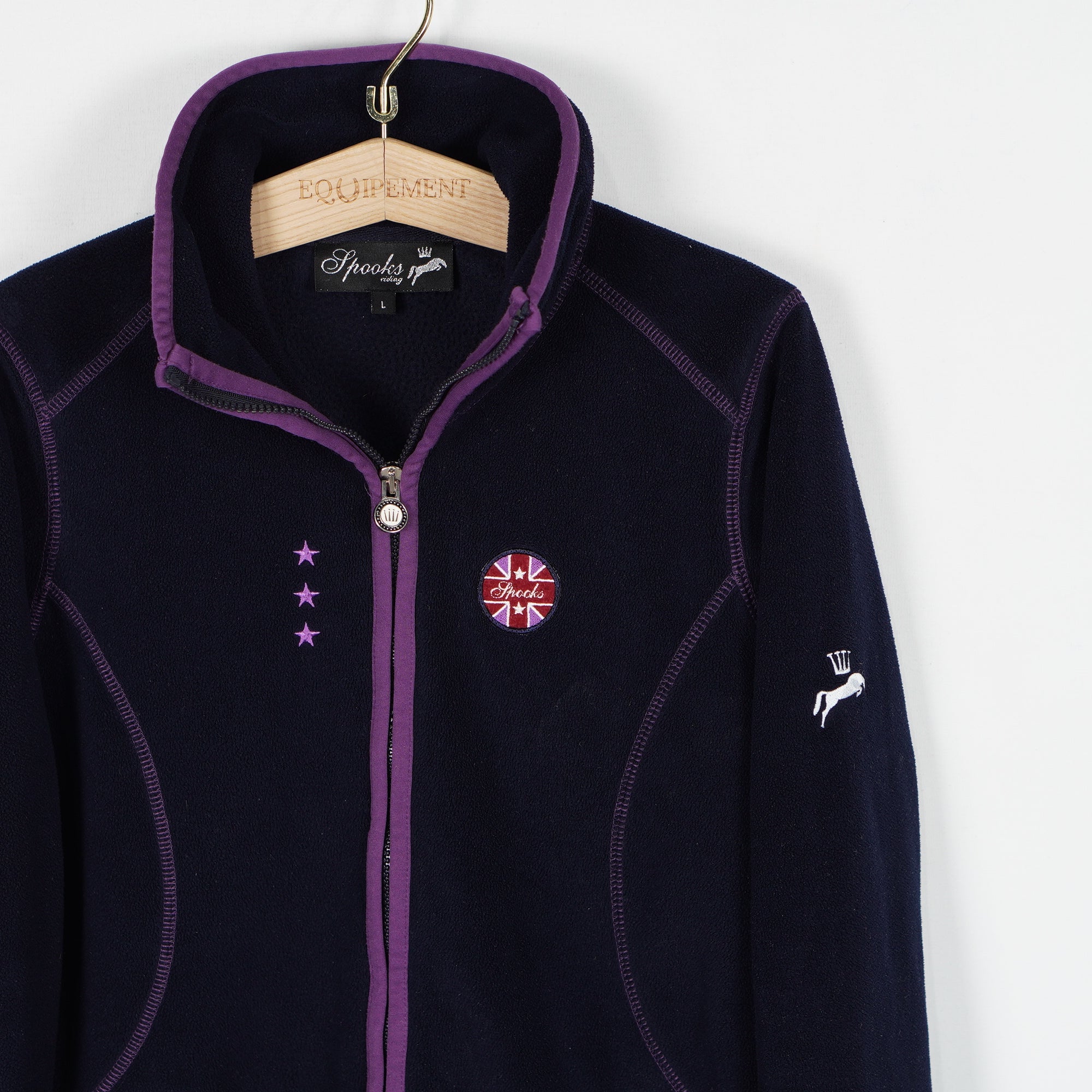 Fleecetröja Zip | L