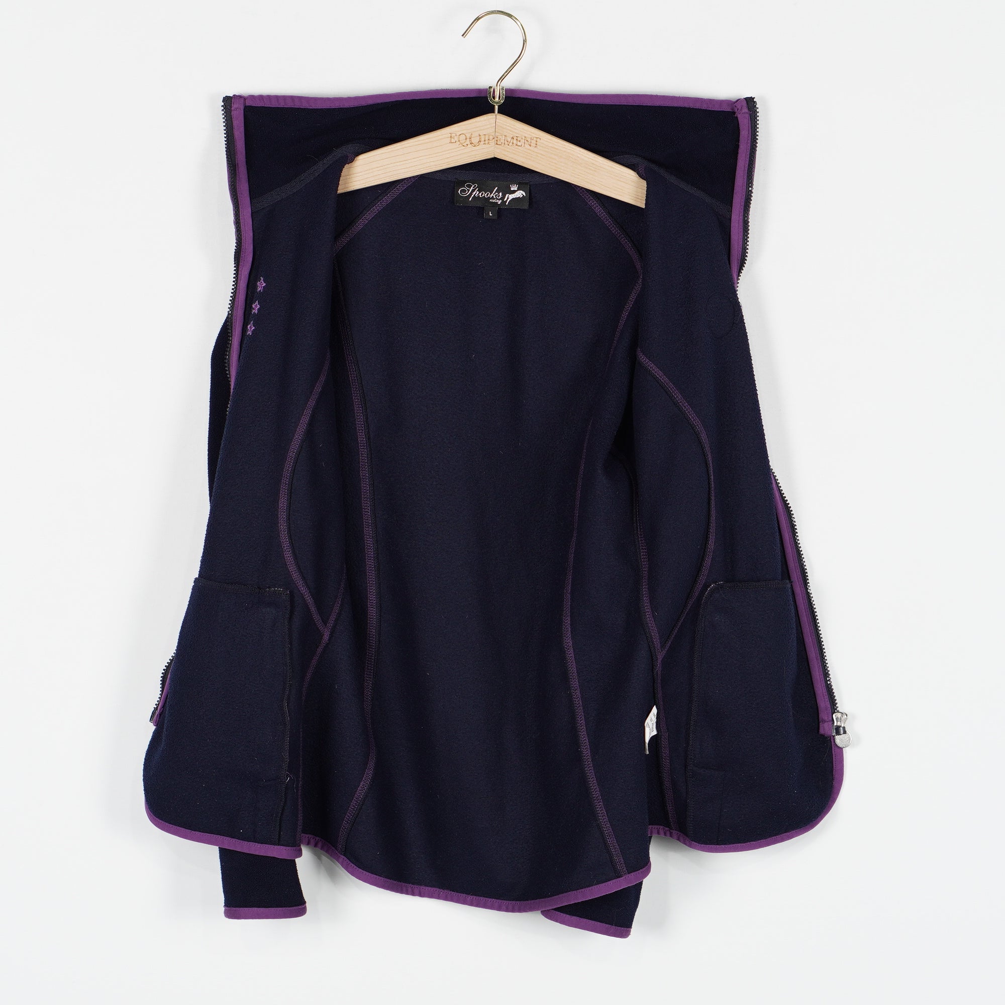 Fleecetröja Zip | L