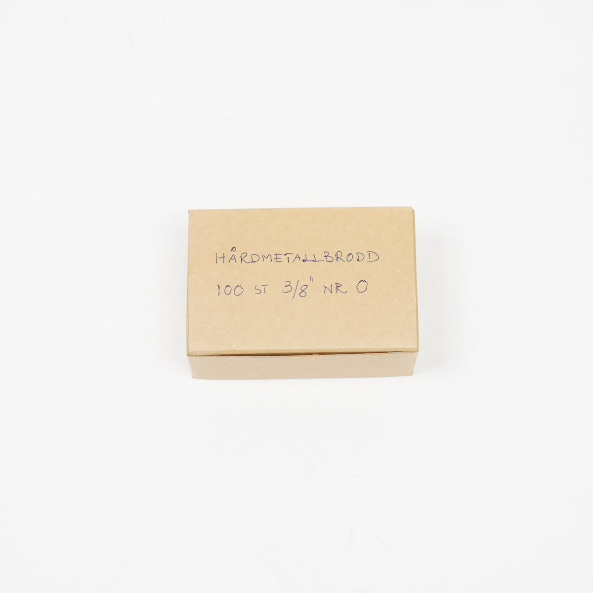 Isbrodd Hårdmetall #0 100st | 3/8''