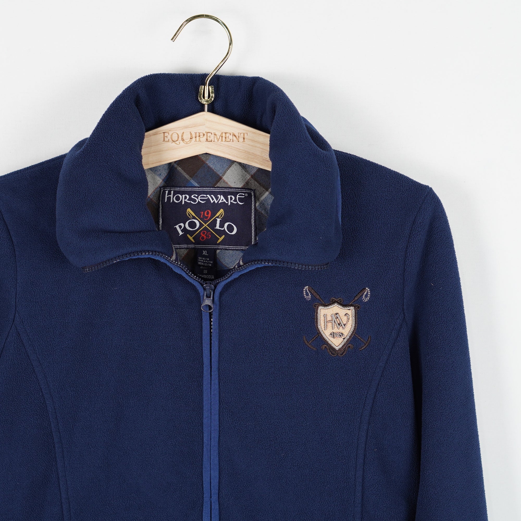 Fleecetröja Polo Zip | XL