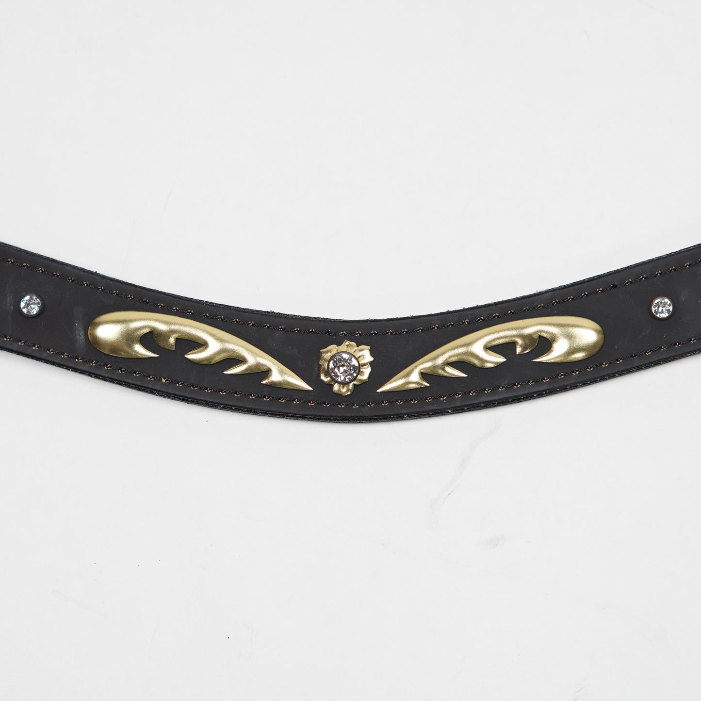 Pannband Black Golden Bling | Full