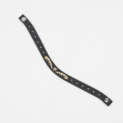 Pannband Black Golden Bling | Full