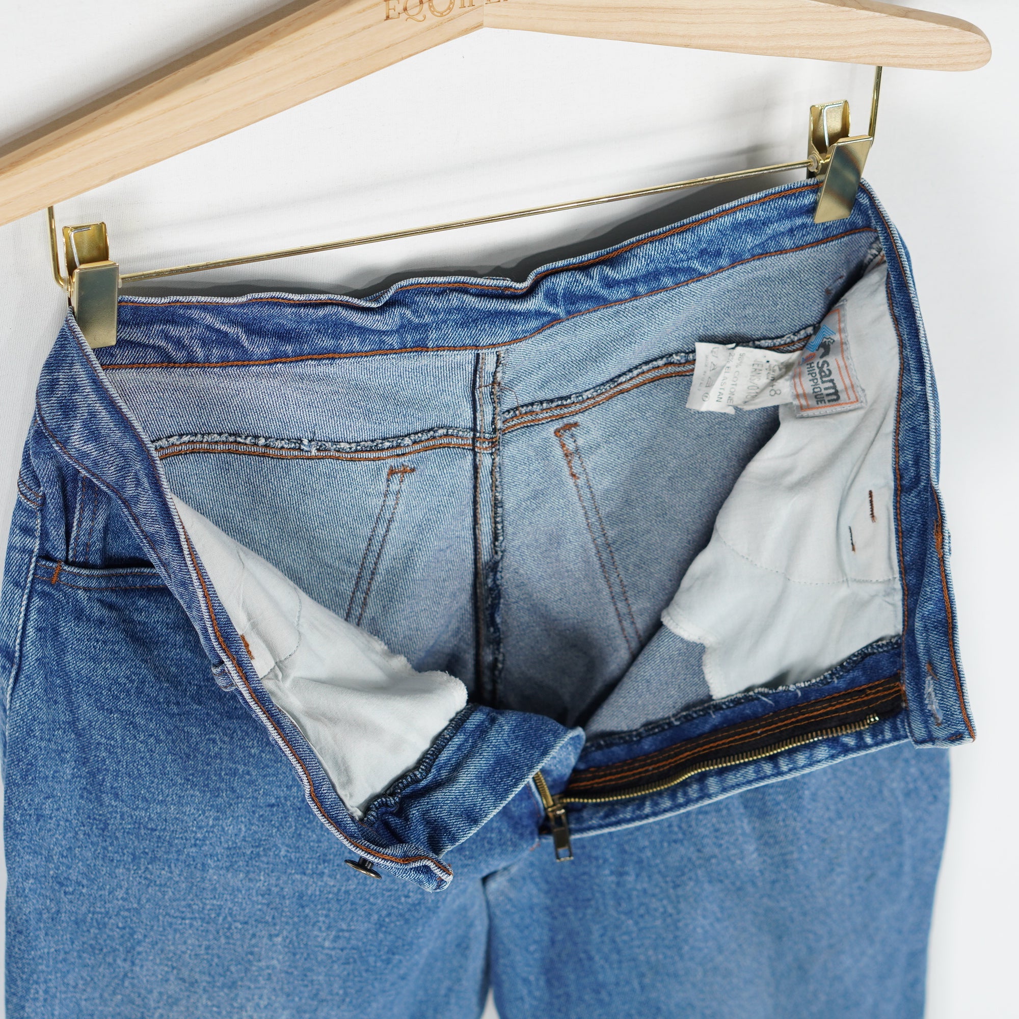 Ridbyxor Denim Oskodda | 48