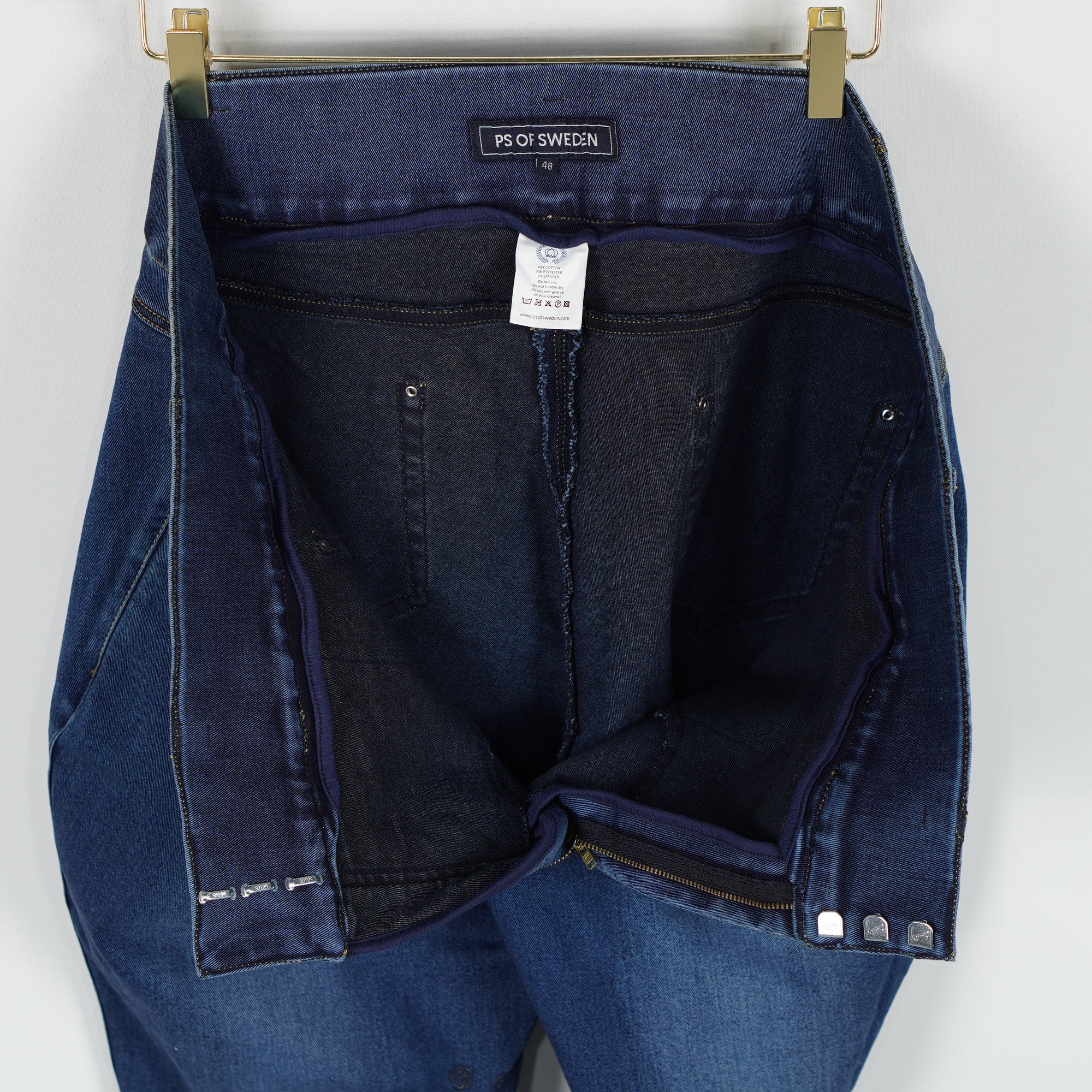 Ridbyxor Halvskodda Denim | 48