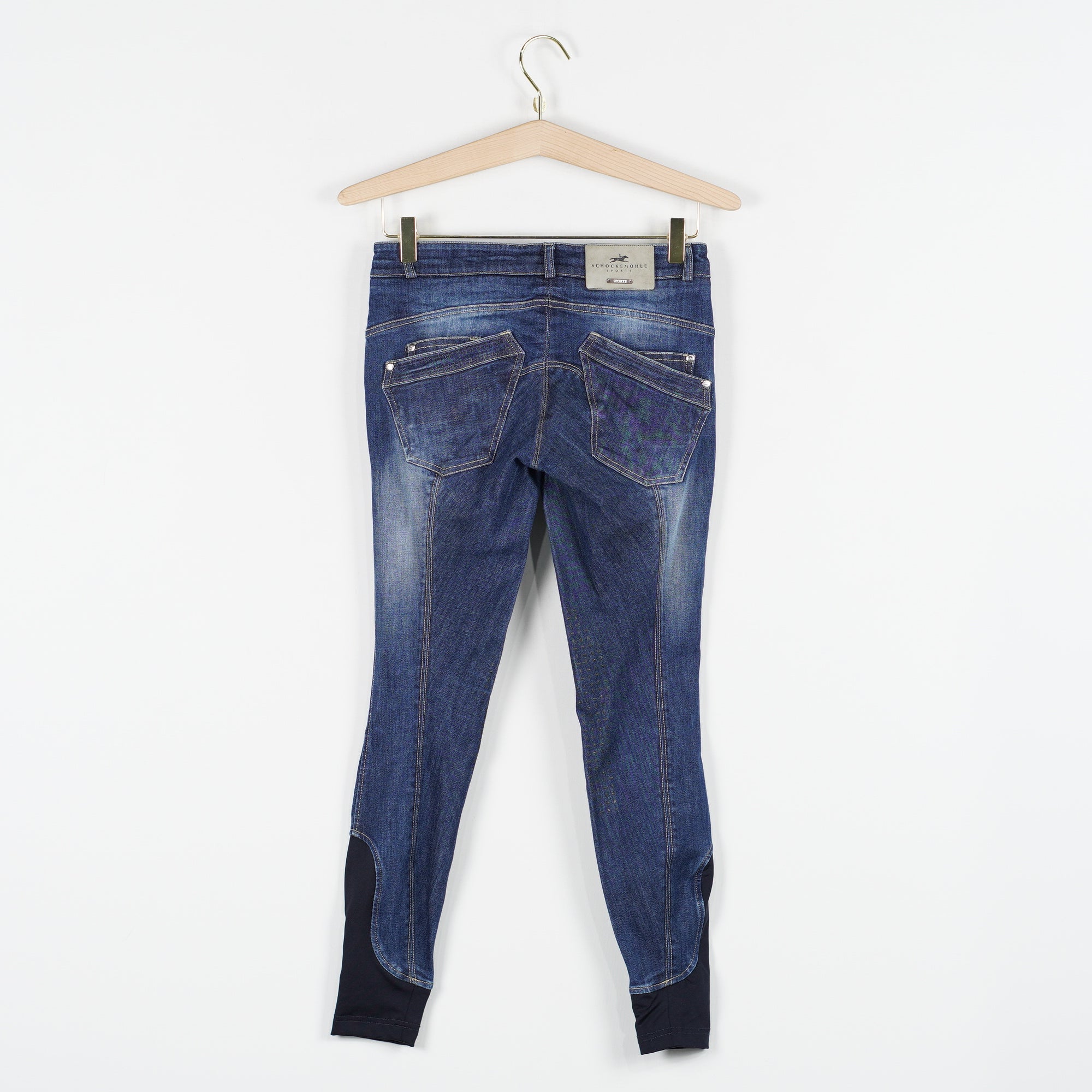 Ridbyxor Denim Halvskodda | 34