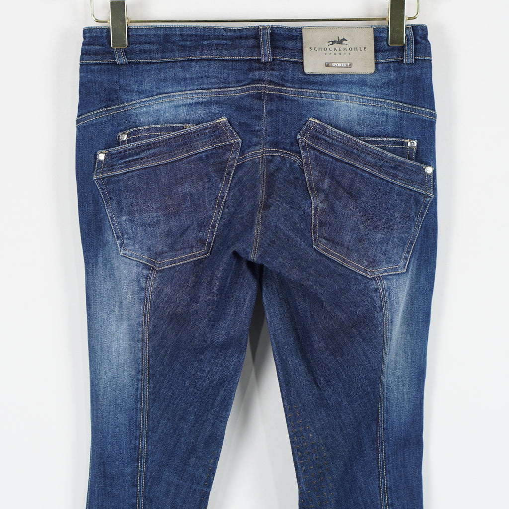 Ridbyxor Denim Halvskodda | 34