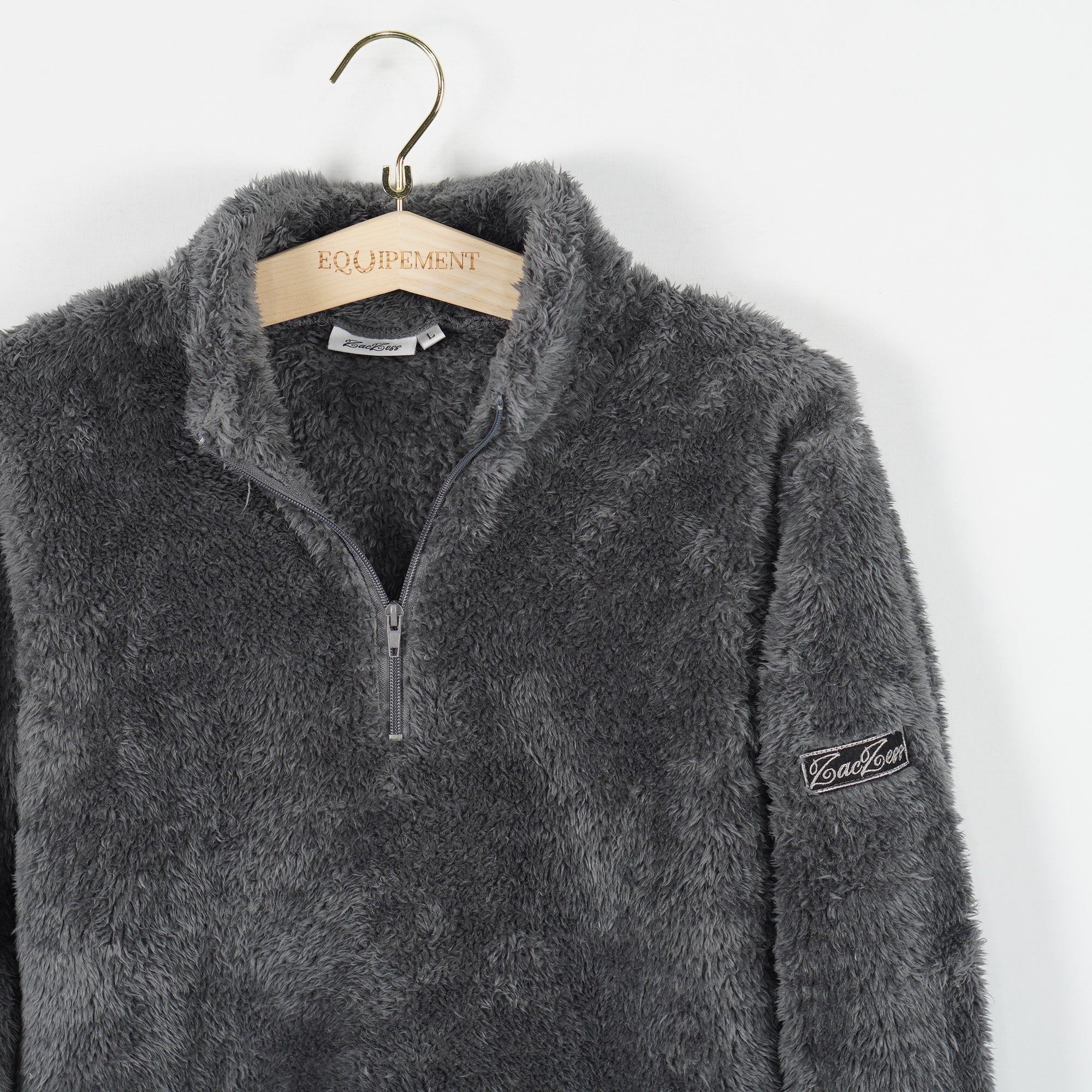 Tröja Teddy Half Zip | L