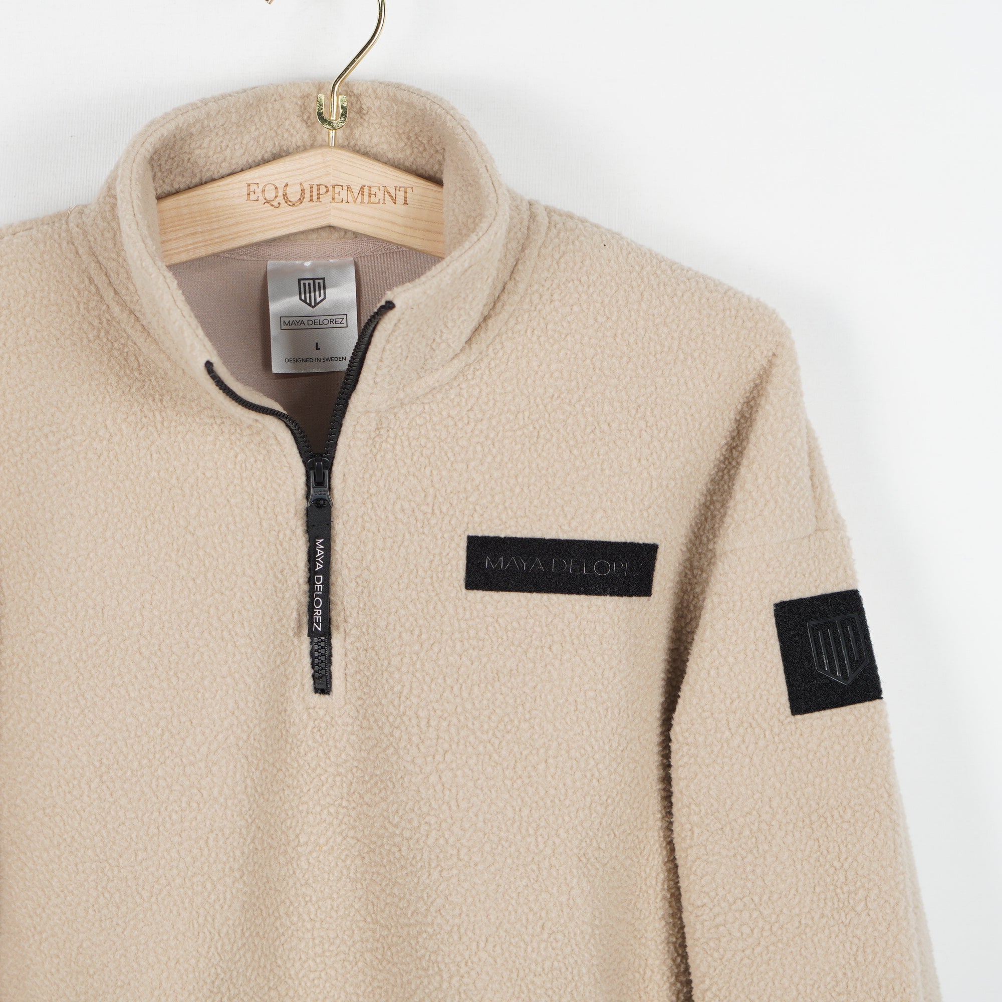 Tröja Teddy Halfzip | L