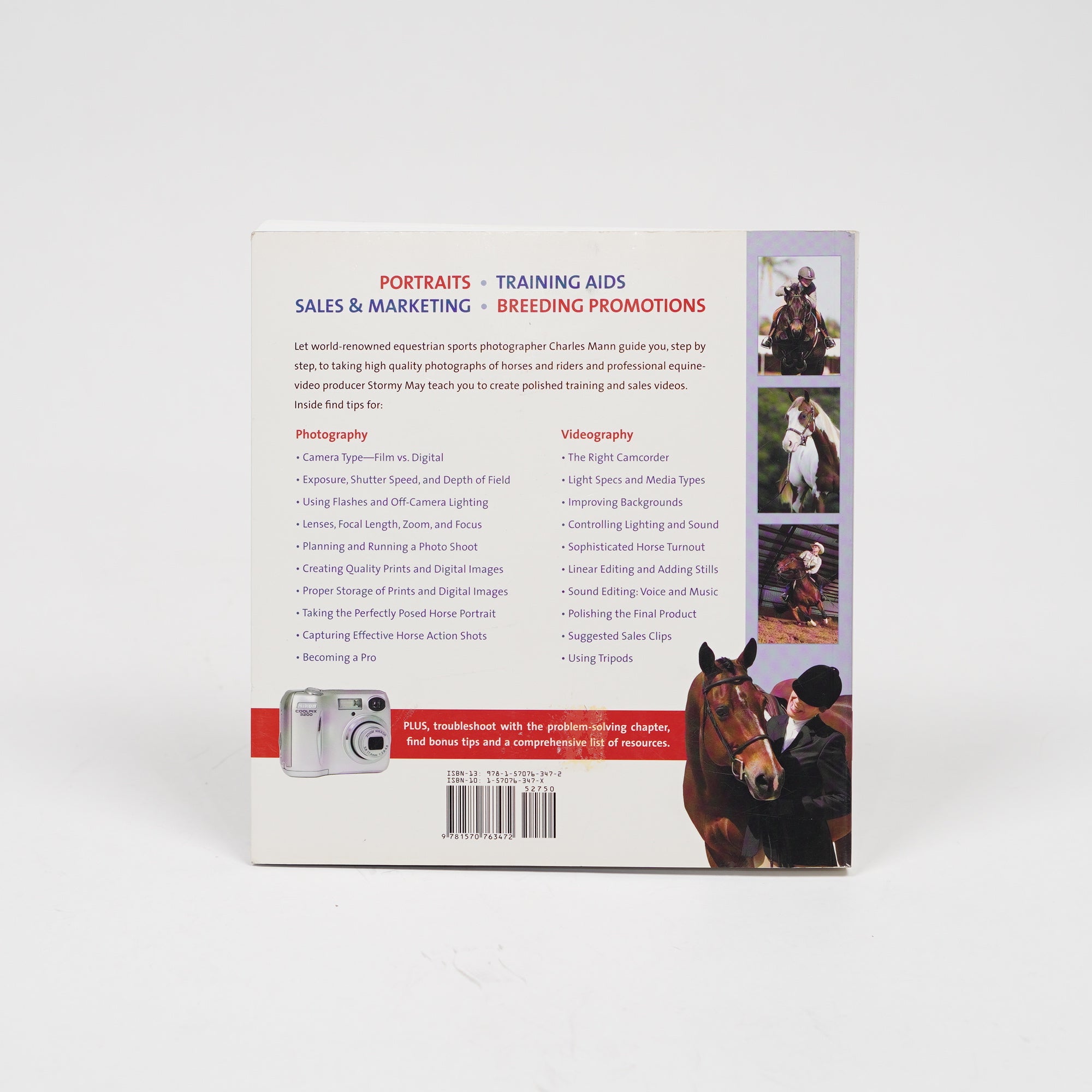 Bok "Photographing & Videoing Horses" | Charles Mann