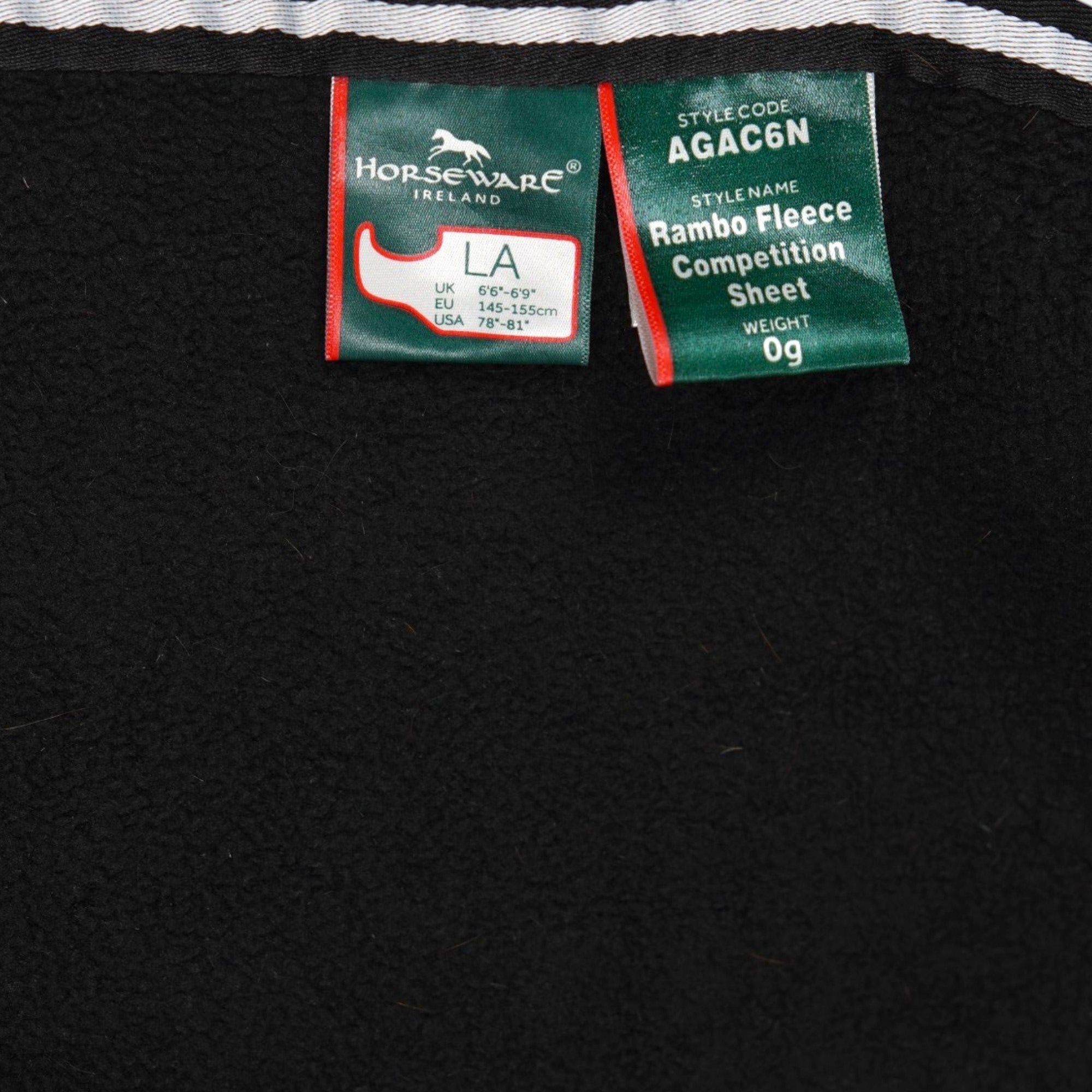 Ridtäcke Rambo Competition Fleece | LA