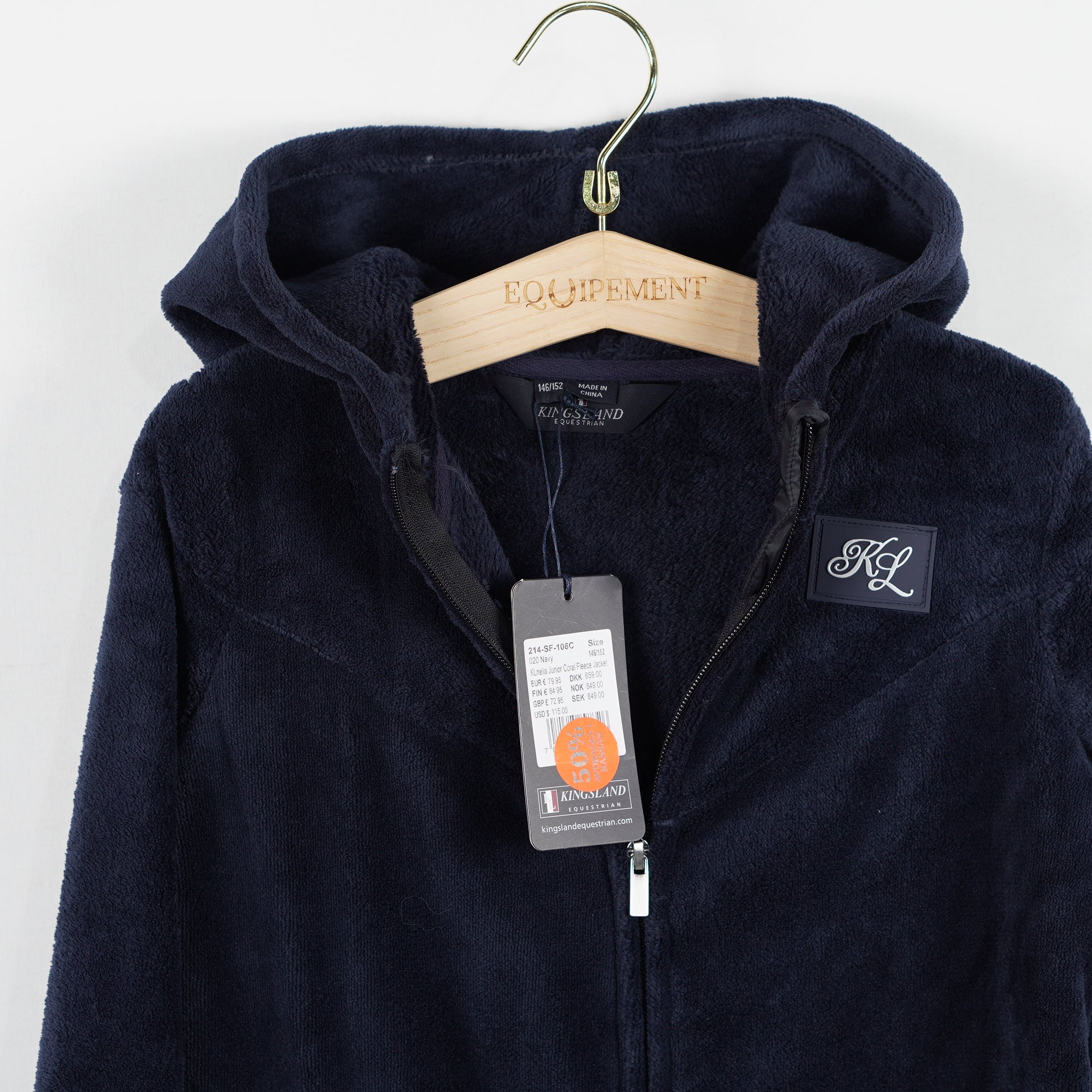 Fleecetröja Nelia Zip | 146/152