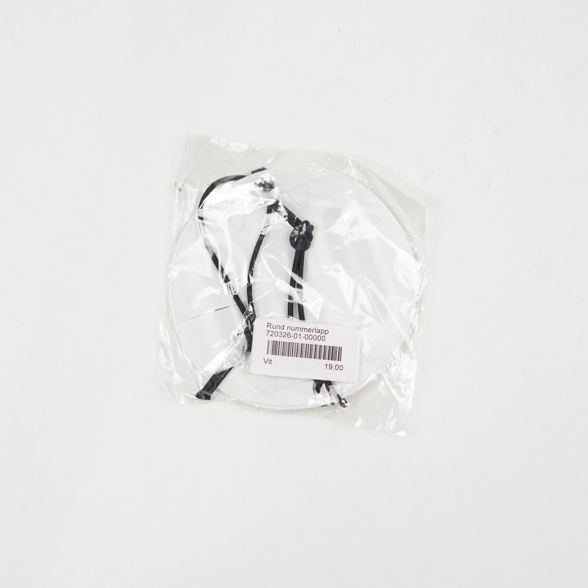Nummerlapp Rund | One Size