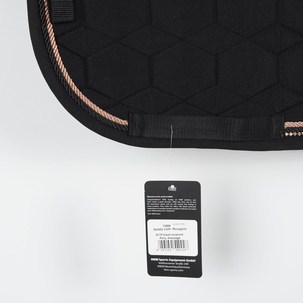 Dressyrschabrak Rosé Bling | Ponny - HKM - Dressyrschabrak - Equipement
