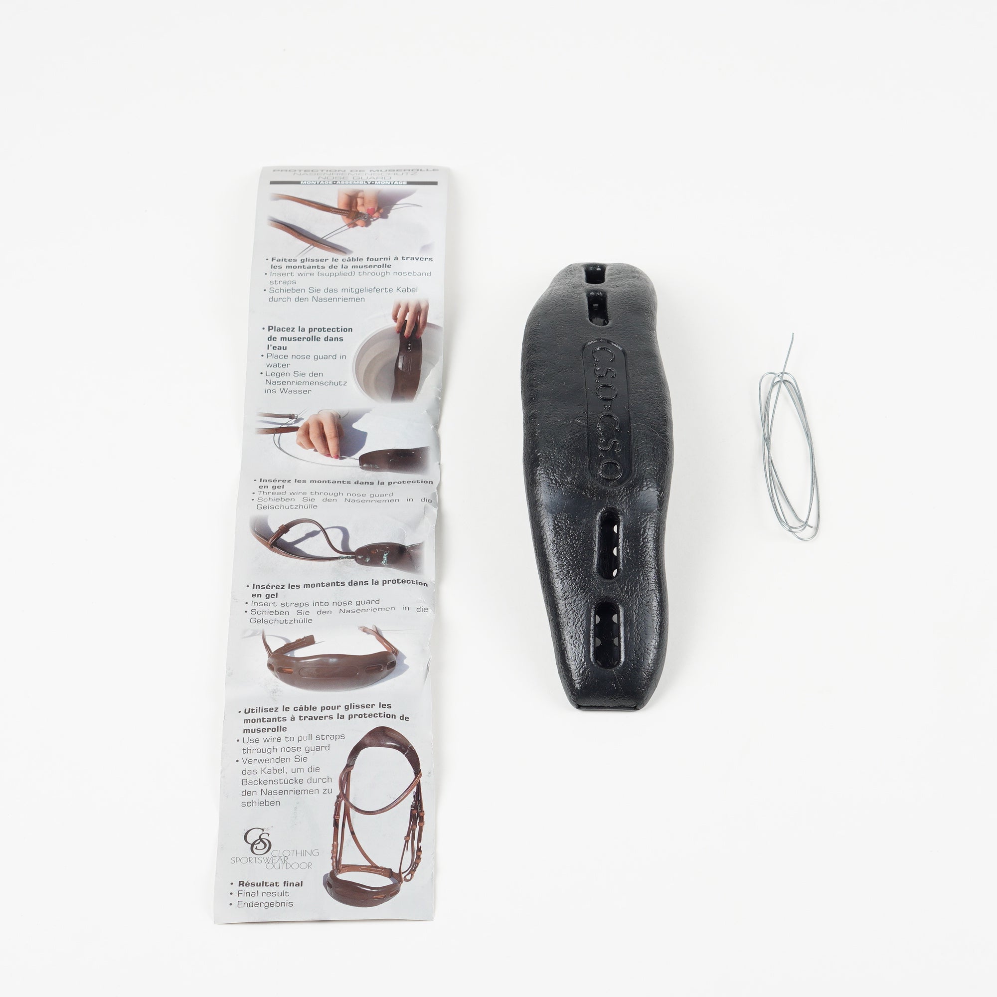Nos - & Nackskydd Gel | One size - Tränstillbehör - Equipement
