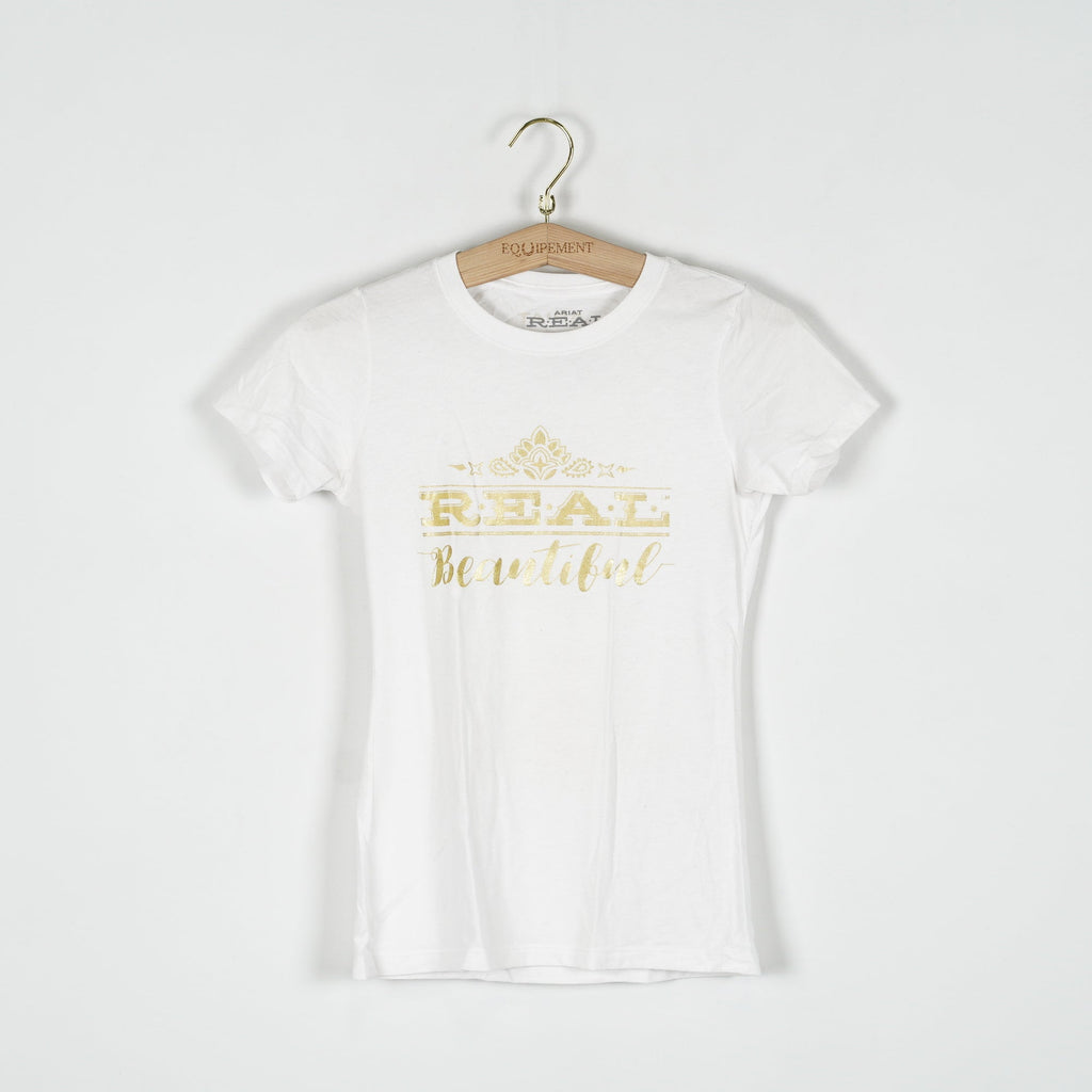 T-shirt "REAL Beautiful" | S - Ariat - Toppar - Equipement