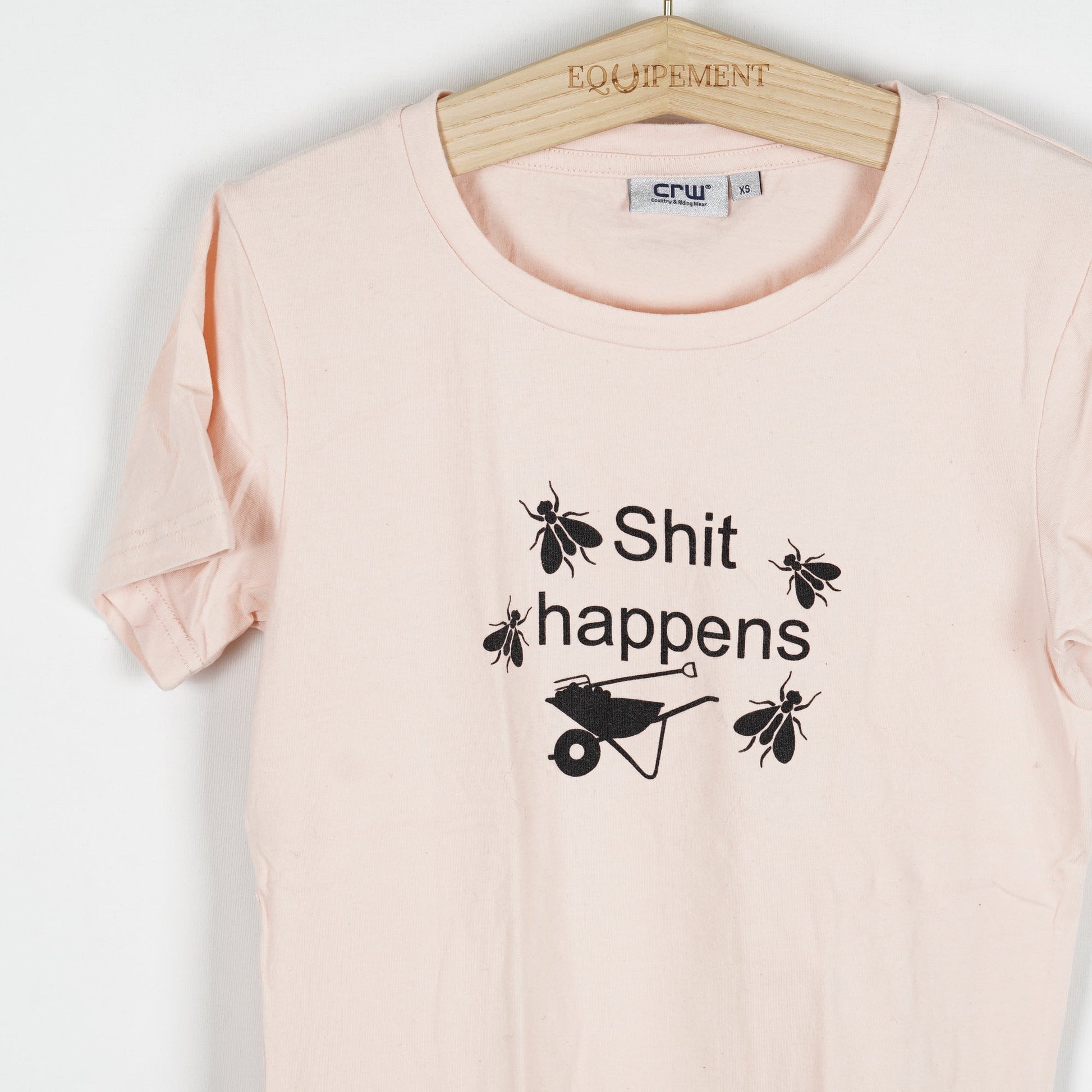 T-shirt "Shit happens" | XS - CRW - Toppar - Equipement